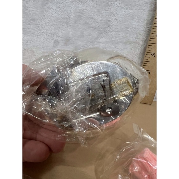 Vintage Silverplated Ducky Coin Bank Wind-Up w/ Key + Scarves Box - Picture 3 of 9